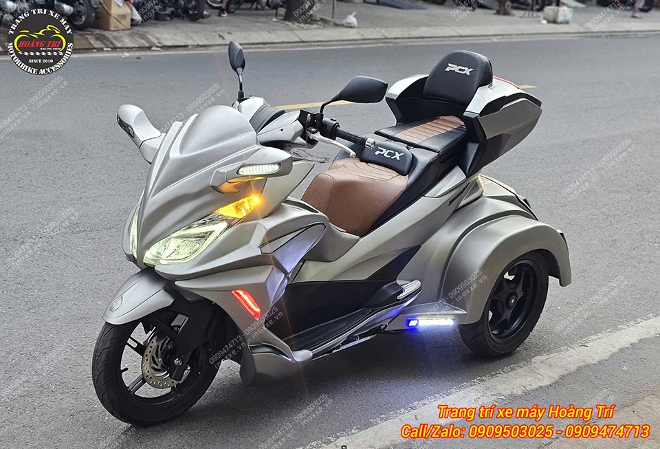 Thùng sau tựa lưng PCX kiểu Indonesia